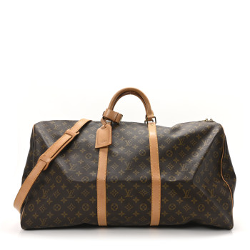 LOUIS VUITTON Monogram Keepall Bandouliere 60