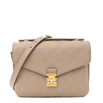 LOUIS VUITTON Empreinte Pochette Metis Tourterelle
