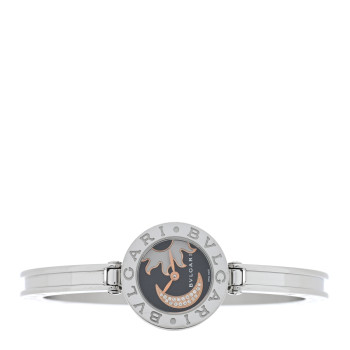BULGARI Stainless Steel Diamond 22mm B.Zero1 Sun & Moon Quartz Watch
