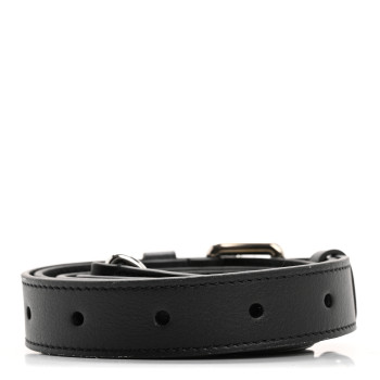 LOUIS VUITTON Calfskin 16mm Adjustable Shoulder Strap Black