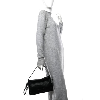GIVENCHY Calfskin Medium ID93 Satchel Black