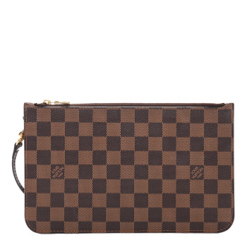 LOUIS VUITTON Damier Ebene Neverfull MM GM Pochette