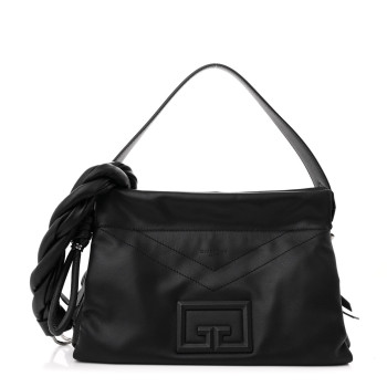GIVENCHY Calfskin Medium ID93 Satchel Black