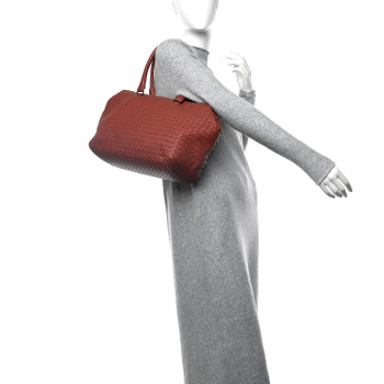 BOTTEGA VENETA Nappa Intrecciato Convertible Tote Pompei