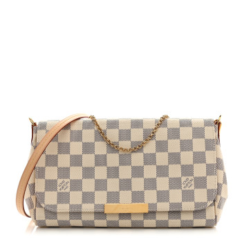 LOUIS VUITTON Damier Azur Favorite MM