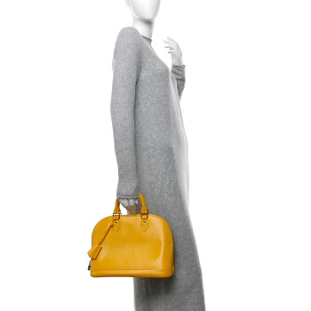 LOUIS VUITTON Epi Alma PM Tassil