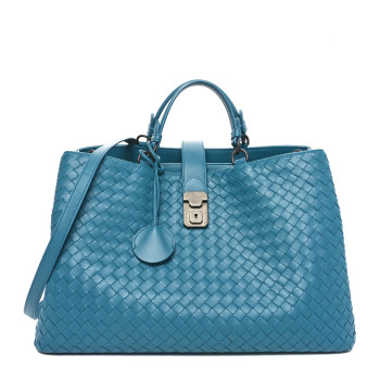 BOTTEGA VENETA Nappa Intrecciato Medium Roma Tote  Empire