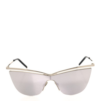 SAINT LAURENT SL249 Cat Eye Sunglasses Silver
