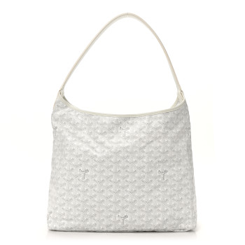 GOYARD Goyardine Boheme Hobo White