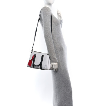 LOUIS VUITTON Epi Soufflot BB Optic White Black Scarlet