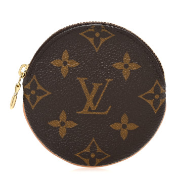 LOUIS VUITTON Monogram Round Coin Purse
