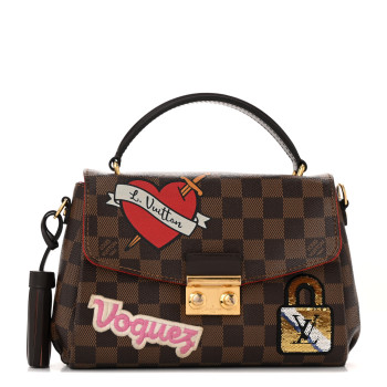 LOUIS VUITTON Damier Ebene Patches Croisette