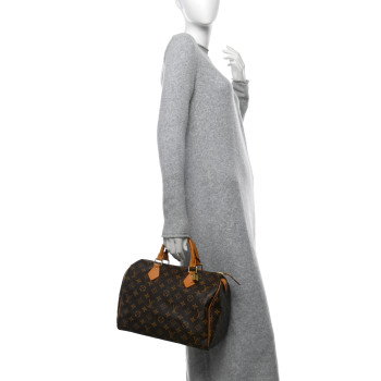 LOUIS VUITTON Monogram Speedy 30