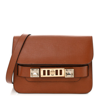 PROENZA SCHOULER Linosa Calfskin Mini PS11 Classic Shoulder Bag Caramel