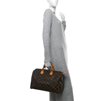 LOUIS VUITTON Monogram Speedy 35