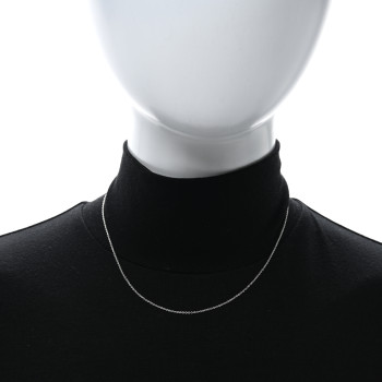 TIFFANY Sterling Silver Chain Necklace 16"