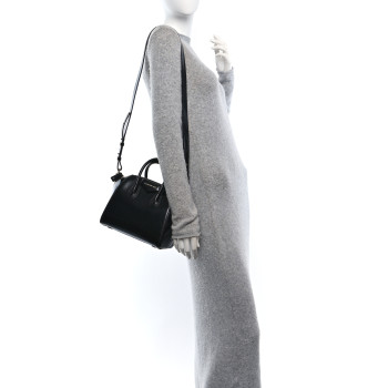 GIVENCHY Shiny Lord Calfskin Mini Antigona Black