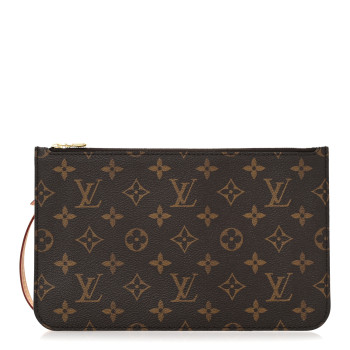 LOUIS VUITTON Monogram Neverfull MM GM Pochette