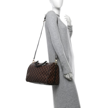 LOUIS VUITTON Damier Ebene Speedy Bandouliere 30