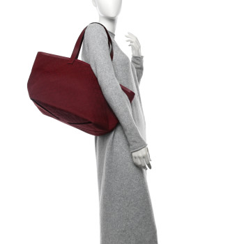 GUCCI GG Supreme Monogram Medium Totissima Shopping Tote Rosso Ancora