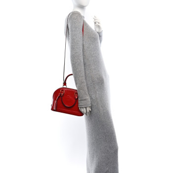 LOUIS VUITTON Vernis Alma BB Cherry