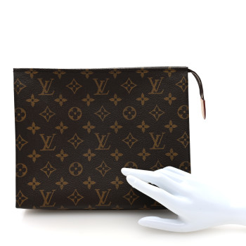 LOUIS VUITTON Monogram Toiletry Pouch 26