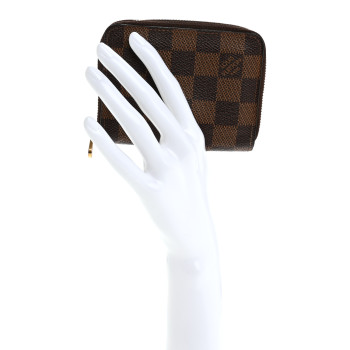 LOUIS VUITTON Damier Ebene Zippy Coin Purse