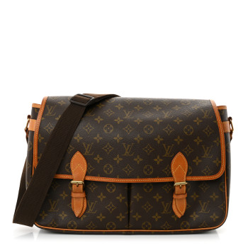 LOUIS VUITTON Monogram Sac Gibeciere GM