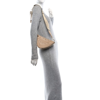 PRADA Grace Lux Triangle Shoulder Bag Sabbia