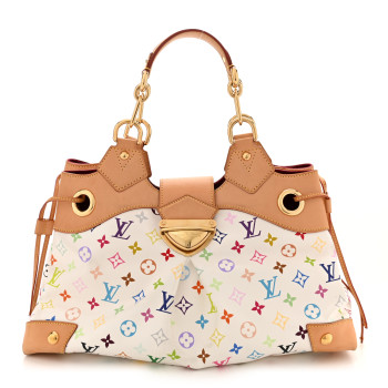 LOUIS VUITTON Monogram Multicolor Ursula White