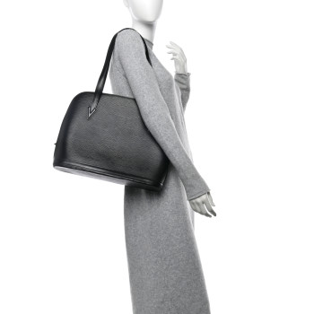LOUIS VUITTON Epi Lussac Black