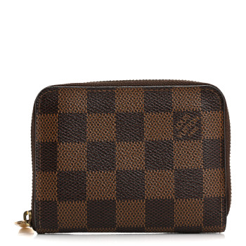 LOUIS VUITTON Damier Ebene Zippy Coin Purse