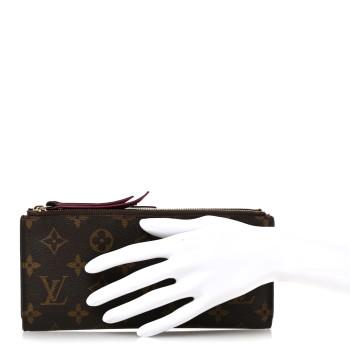 LOUIS VUITTON Monogram Adele Wallet Fuchsia