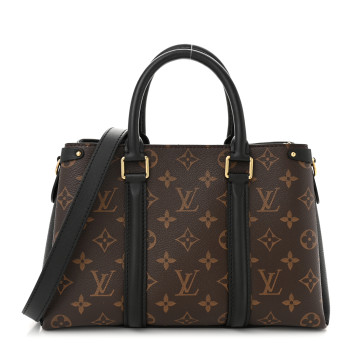 LOUIS VUITTON Monogram Soufflot BB Black