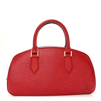 LOUIS VUITTON Epi Jasmin  Castillan Red