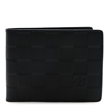 LOUIS VUITTON Damier Infini Multiple Wallet Onyx