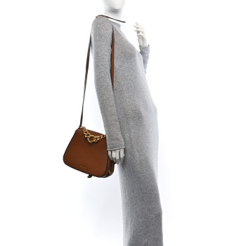 MIU MIU Goatskin Madras Dahlia Brandy