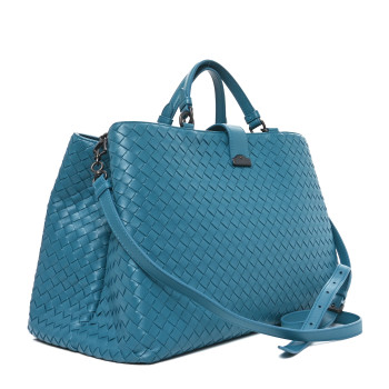 BOTTEGA VENETA Nappa Intrecciato Medium Roma Tote  Empire