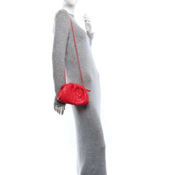 BOTTEGA VENETA Nappa Intrecciato The Mini Pouch Lollipop