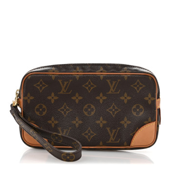 LOUIS VUITTON Monogram Pochette Marly Dragonne 22