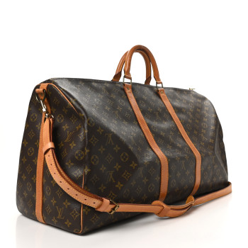 LOUIS VUITTON Monogram Keepall Bandouliere 60