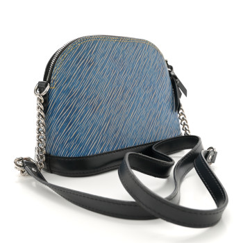 LOUIS VUITTON Epi Alma Mini Denim Light