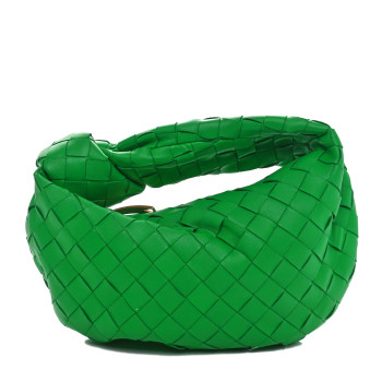 BOTTEGA VENETA Nappa Intrecciato Mini Jodie Parakeet