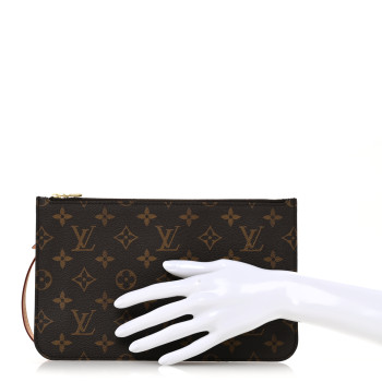 LOUIS VUITTON Monogram Neverfull MM GM Pochette