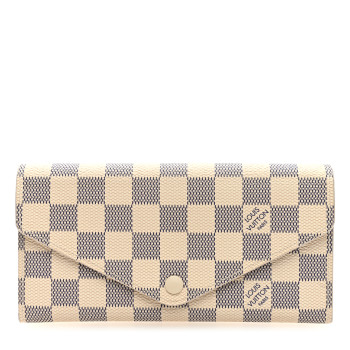 LOUIS VUITTON Damier Azur Sarah Wallet NM