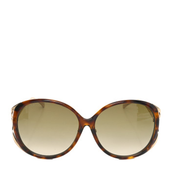GUCCI Acetate Round Frame Injected GG0226SK Sunglasses Tortoise