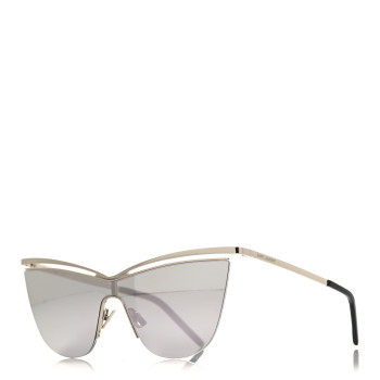 SAINT LAURENT SL249 Cat Eye Sunglasses Silver