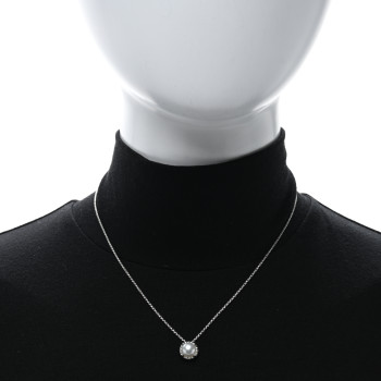 DAVID YURMAN Sterling Silver Cultured Pearl 8mm Petite Chatelaine Pendant Necklace