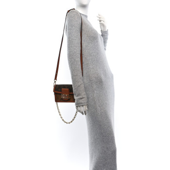LOUIS VUITTON Reverse Monogram Dauphine Mini East West