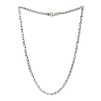 DAVID YURMAN Sterling Silver 4mm Wheat Chain Necklace